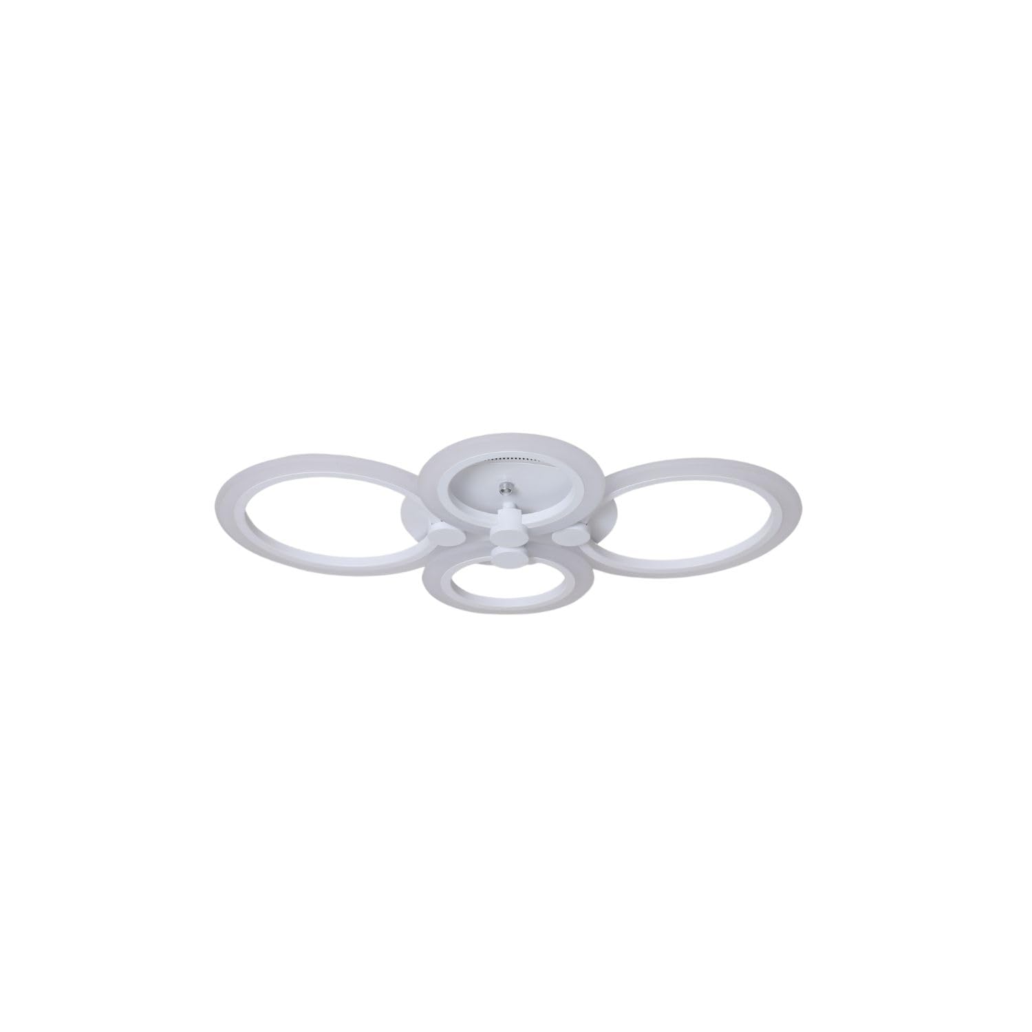BUYBUY Lampadario LED 50W, Telecomando 2.4 G,  Luce Regolabile 5500lm BBLED014