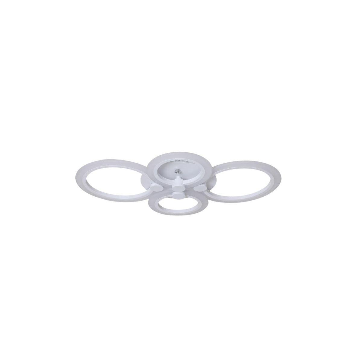BUYBUY Lampadario LED 50W, Telecomando 2.4 G,  Luce Regolabile 5500lm BBLED014