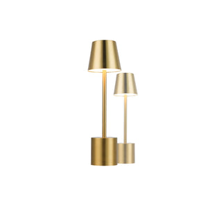 Pyramidea Kit 2 Lampade da Tavolo Colore Gold LRP11G