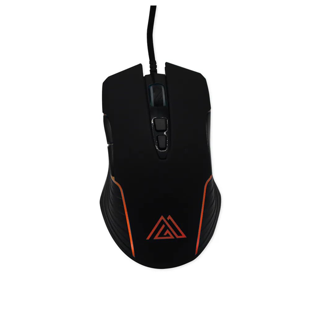 PYRAMIDEA Mouse Gaming con Sensore Ottico da 6400 DPI Illuminazione RGB Color Nero PM640