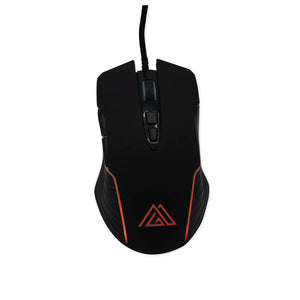PYRAMIDEA Mouse Gaming con Sensore Ottico da 6400 DPI Illuminazione RGB Color Nero PM640