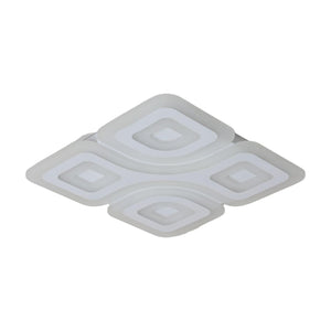 BUYBUY Lampadario LED 95W, Telecomando 2.4G, Luce Regolabile 6400lm BBLED030