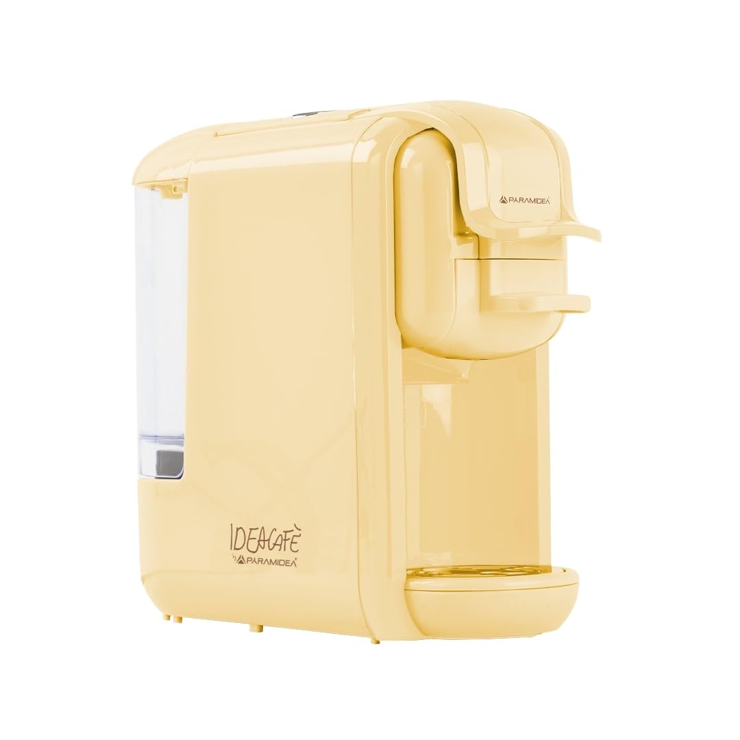 PYRAMIDEA Macchina per Caffè  3 in 1 Compatibile Nespresso Dolcegusto e Cialde Bevande Fredde da 0,6L Crema