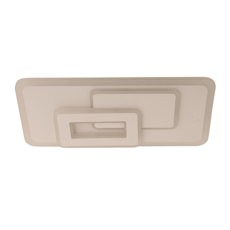 BUYBUY Lampadario LED 45W, Telecomando 2.4G, Luce Regolabile 4000lm BBLED033