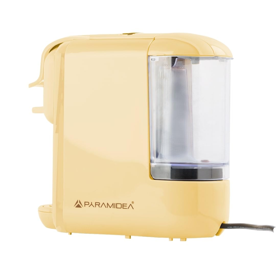 PYRAMIDEA Macchina per Caffè  3 in 1 Compatibile Nespresso Dolcegusto e Cialde Bevande Fredde da 0,6L Crema