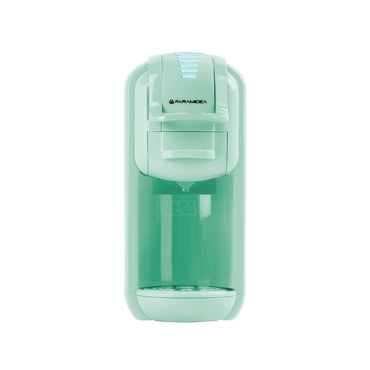PYRAMIDEA Macchina per Caffè 3 in 1 Digitale Compatibile con Nespresso Dolcegusto e Cialde Bevande Fredde da 0,6L Verde ICP311GPLUS