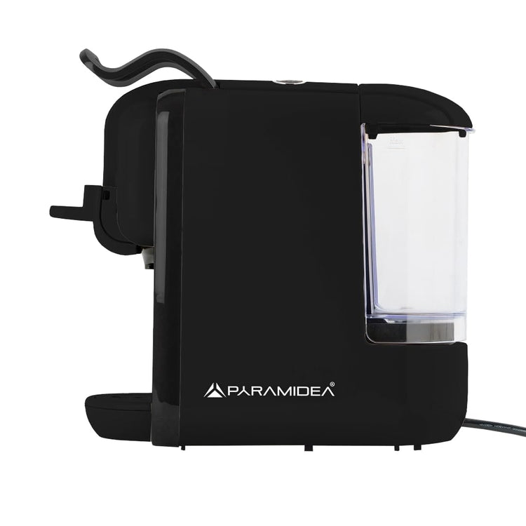 PYRAMIDEA Macchina per Caffè  3 in 1 compatibile Nespresso Dolcegusto e Cialde da 0,6L Nero