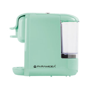 PYRAMIDEA Macchina per Caffè 3 in 1 Digitale Compatibile con Nespresso Dolcegusto e Cialde Bevande Fredde da 0,6L Verde ICP311GPLUS