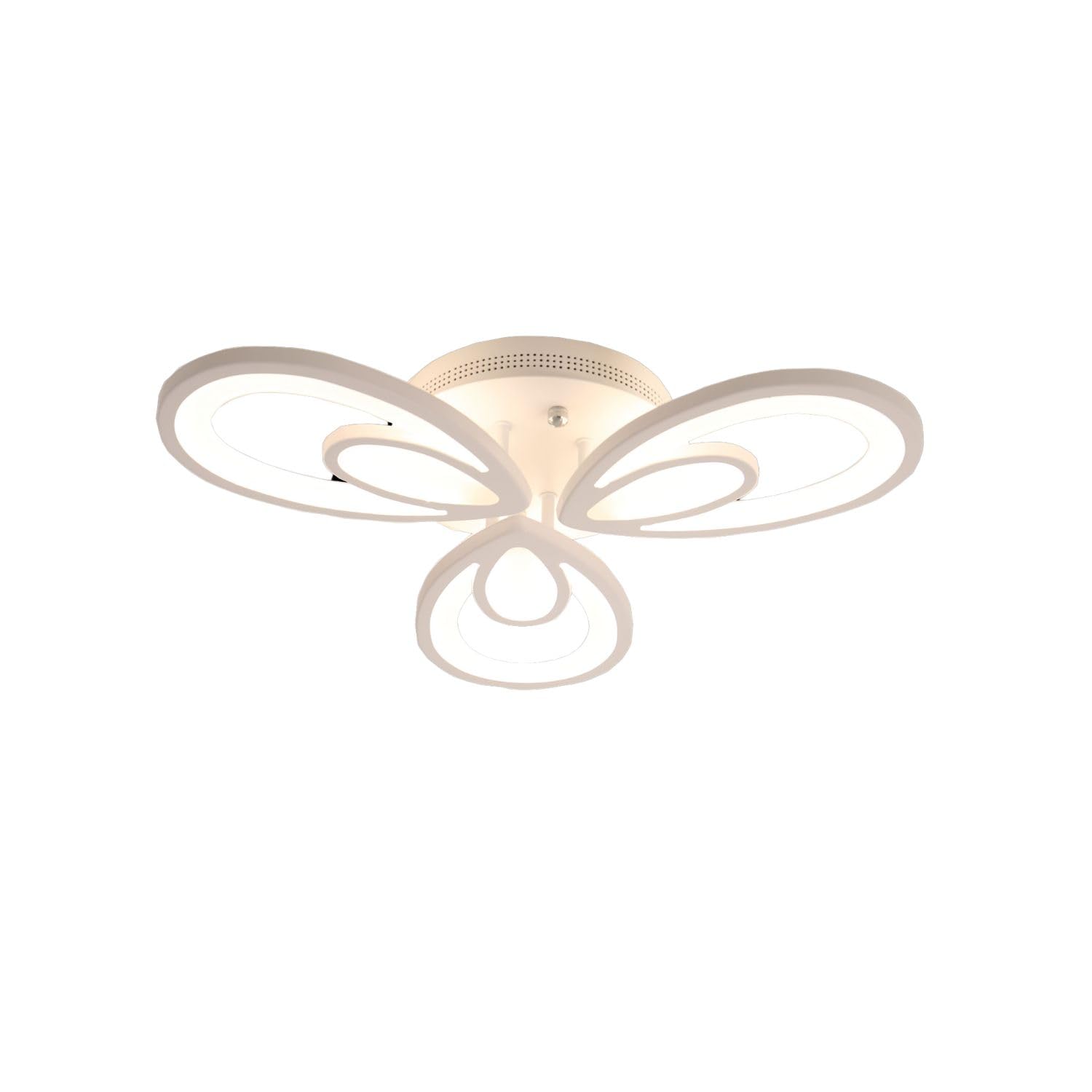 BUYBUY Lampadario LED 49W, Telecomando 2.4G, Luce Regolabile 4700lm BBLED009
