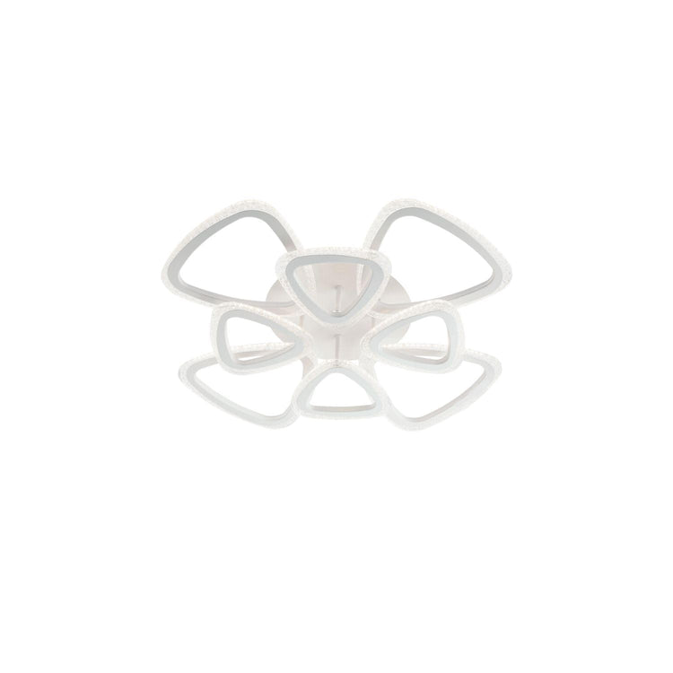 BUYBUY Lampadario LED 120W, Telecomando 2.4G, Luce Regolabile 9300lm BBLED010