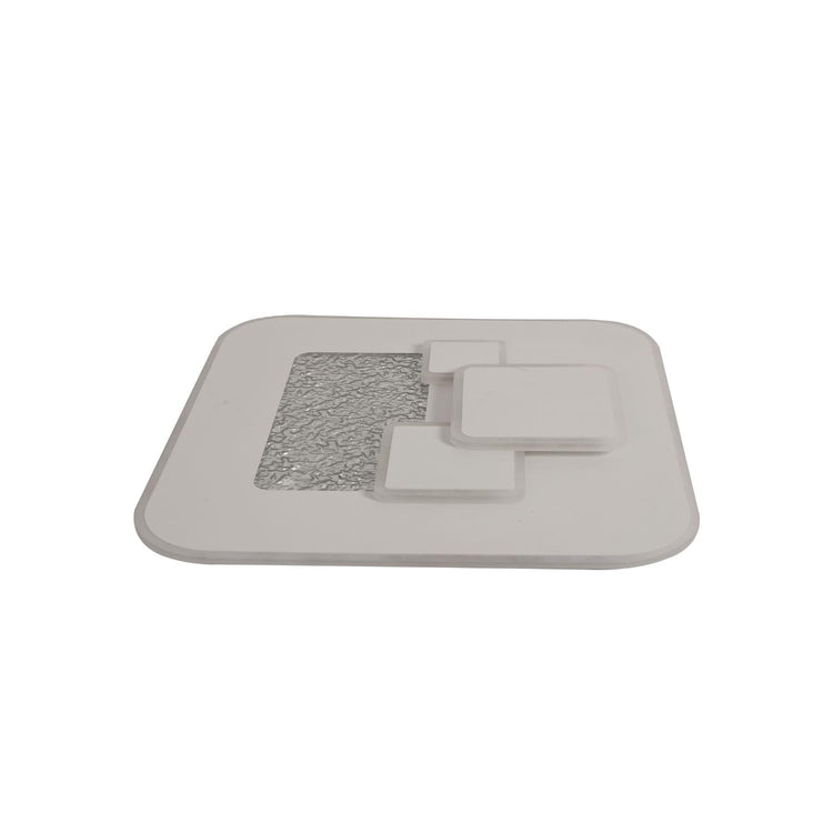BUYBUY Lampadario LED 60W, Telecomando 2.4G, Luce Regolabile 2200lm BBLED002