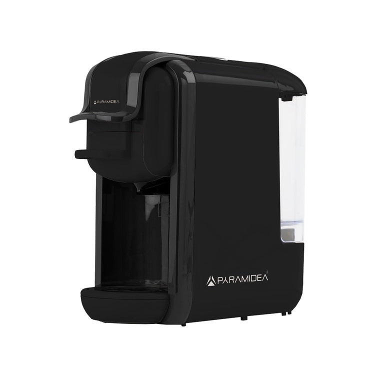 PYRAMIDEA Macchina per Caffè  3 in 1 compatibile Nespresso Dolcegusto e Cialde da 0,6L Nero