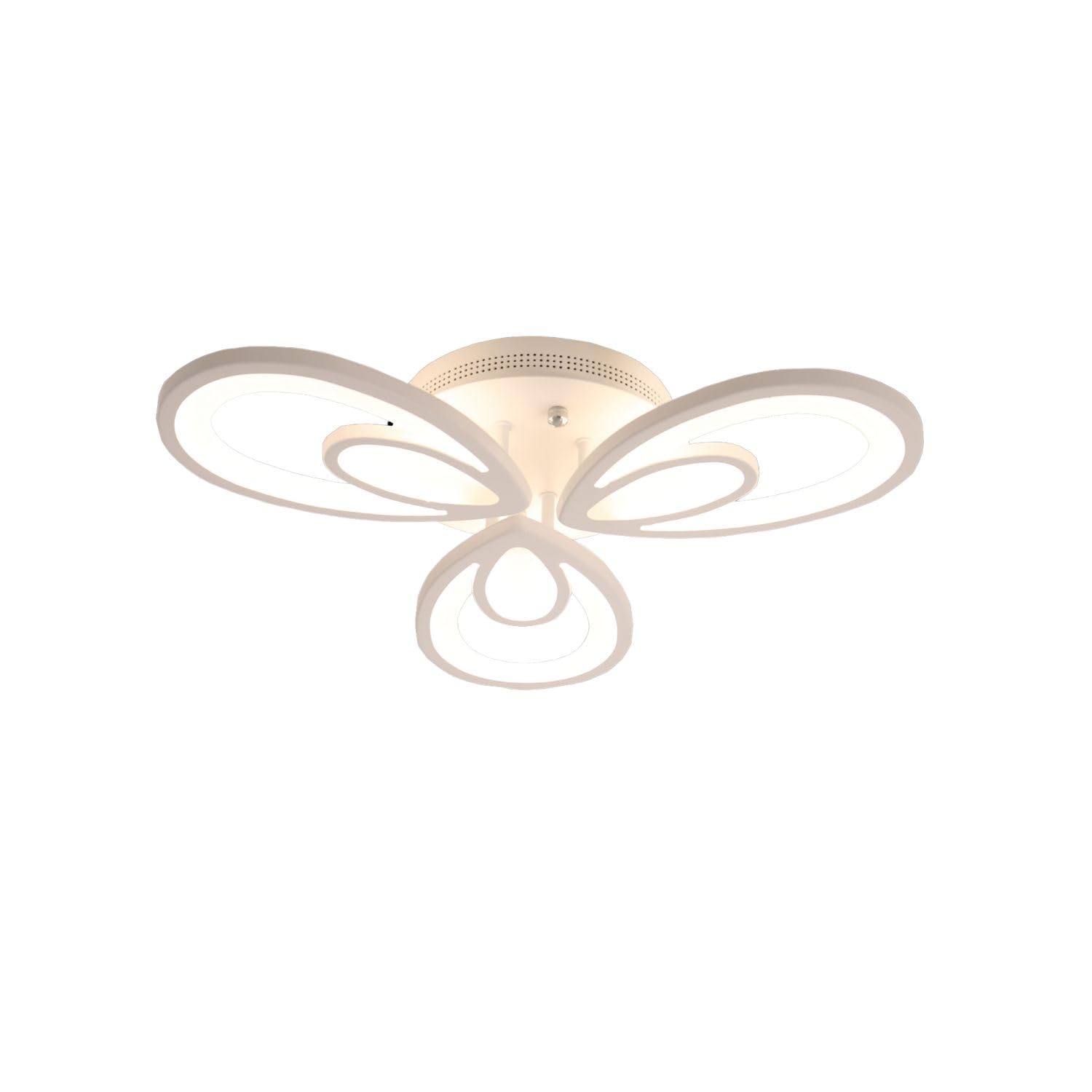BUYBUY Lampadario LED 49W, Telecomando 2.4G, Luce Regolabile 4700lm BBLED009