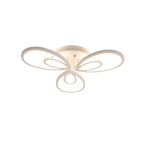 BUYBUY Lampadario LED 49W, Telecomando 2.4G, Luce Regolabile 4700lm BBLED009