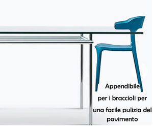 BUYBUY KIT 12 SEDIE NAPOLI BLU
