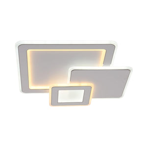 BUYBUY Lampadario LED 93W, Telecomando 2.4G, Luce Regolabile 5700lm BBLED027