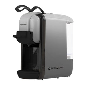 PYRAMIDEA Macchina per Caffè  3 in 1 Compatibile Nespresso Dolcegusto e Cialde Bevande Fredde da 0,6L Silver