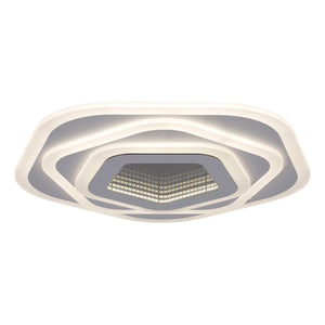 BUYBUY Lampadario LED 77W, Telecomando 2.4G, Luce Regolabile 5900lm BBLED018