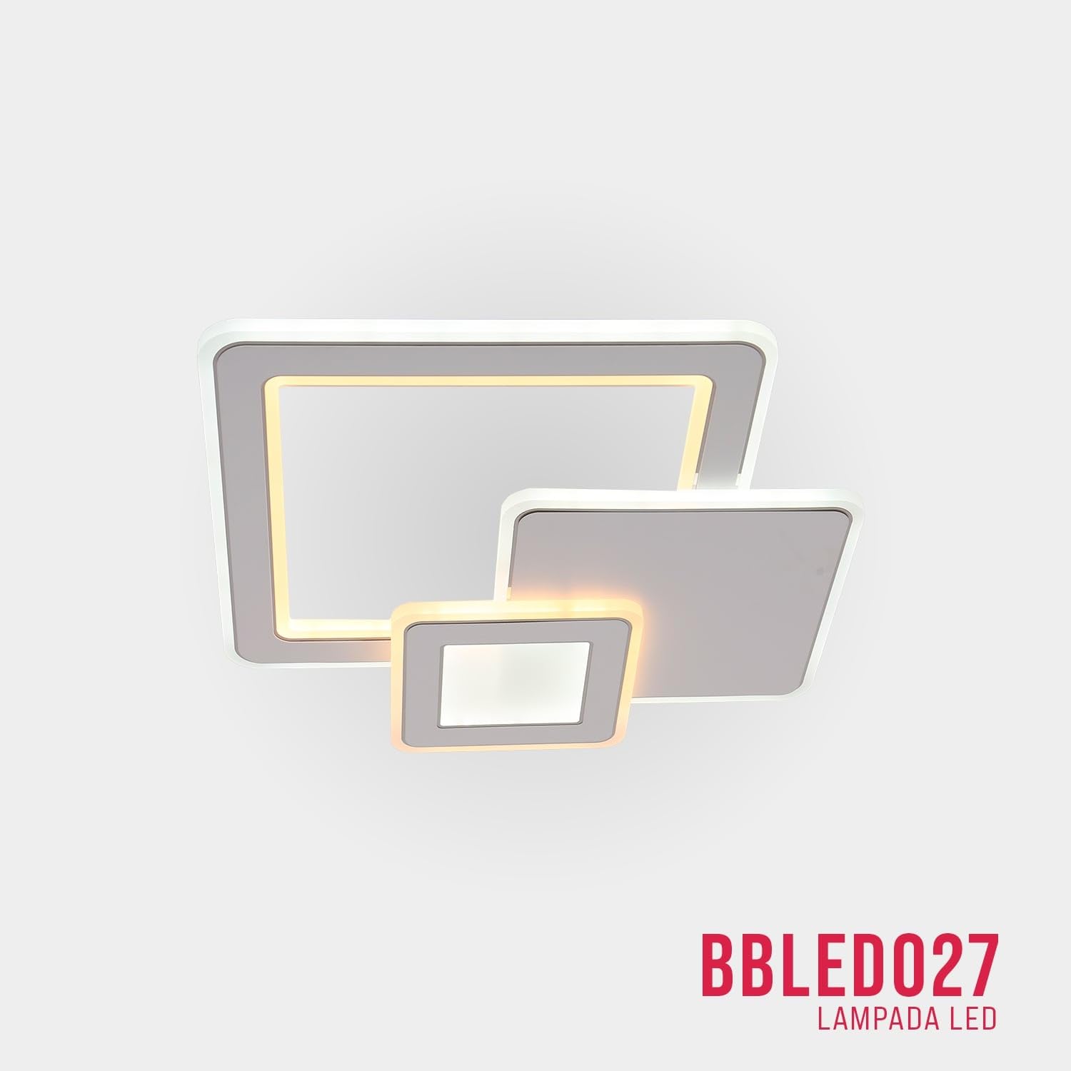 BUYBUY Lampadario LED 93W, Telecomando 2.4G, Luce Regolabile 5700lm BBLED027