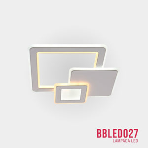 BUYBUY Lampadario LED 93W, Telecomando 2.4G, Luce Regolabile 5700lm BBLED027