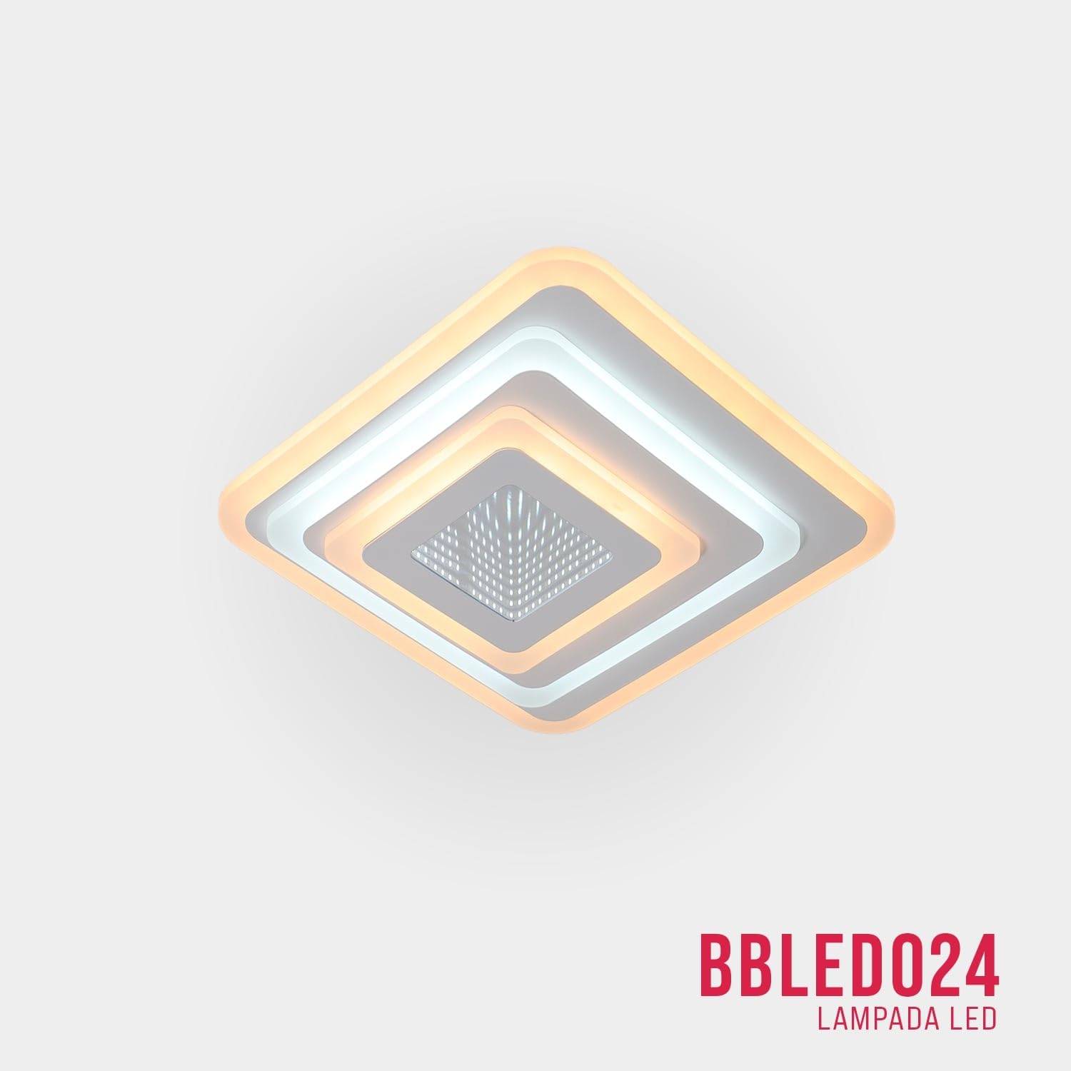 BUYBUY Lampadario LED 81W, Telecomando 2.4G, Luce Regolabile 6700lm BBLED024