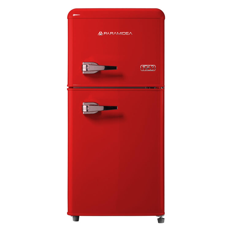 Pyramidea Frigo Retrò 100 litri lordi Color Rosso MAMBO105R