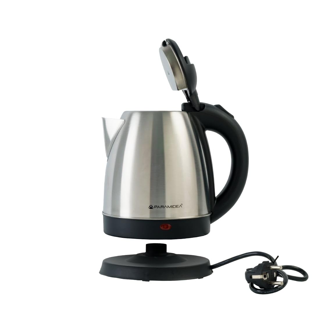 PYRAMIDEA Bollitore Elettrico Capacità 1,7L Potenza 1500W con Spegnimento Automatico Colore Argento BE1350…
