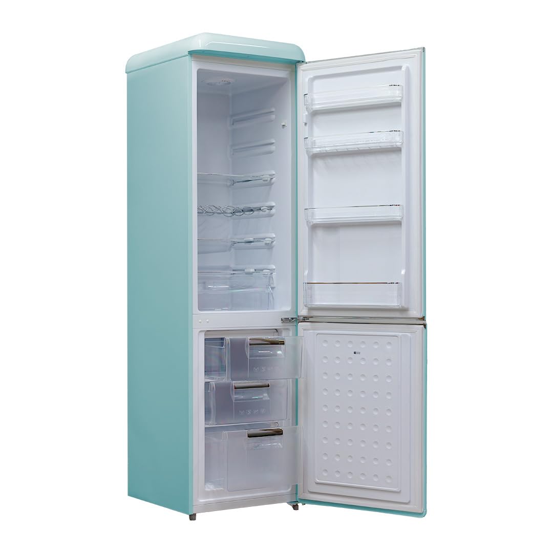 PYRAMIDEA Frigorifero Combinato Mambo Colore Azzurro Capacità Totale 300 L MAMBO309LB