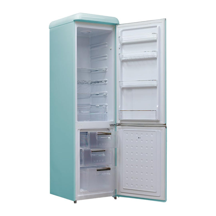 PYRAMIDEA Frigorifero Combinato Mambo Colore Azzurro Capacità Totale 300 L MAMBO309LB
