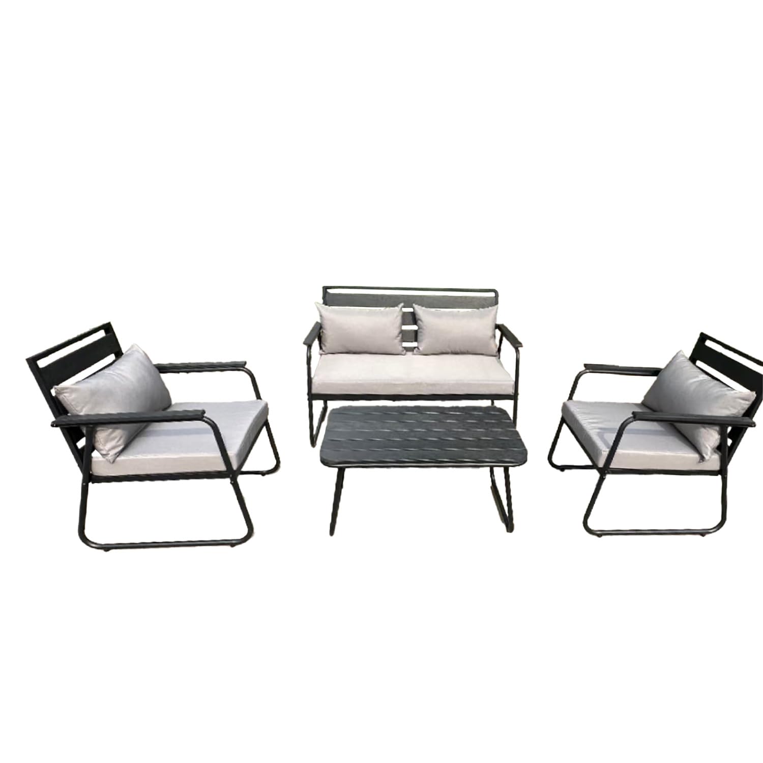 KIT TAVOLO POLTRONCINE E DIVANETTO DA GIARDINO