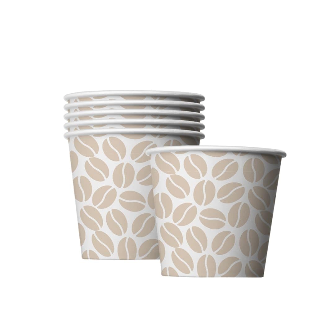 BUYBUY 1000 Bicchieri Carta Bianchi Monouso Grandi 70 ml Usa e Getta, Biodegradabili, Termici Ideali Per Acqua, Caffè, Cappuccino, Tisane e Bevande Calde Compostabili e Riciclabili BCH026