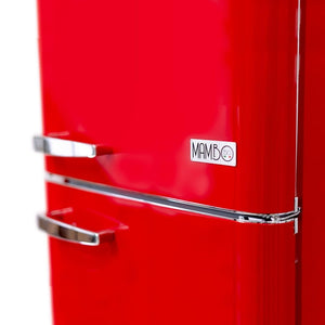 PYRAMIDEA Frigorifero Combinato Mambo Colore Rosso Capacità Totale 300 L MAMBO309R