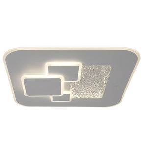 BUYBUY Lampadario LED 60W, Telecomando 2.4G, Luce Regolabile 2200lm BBLED002