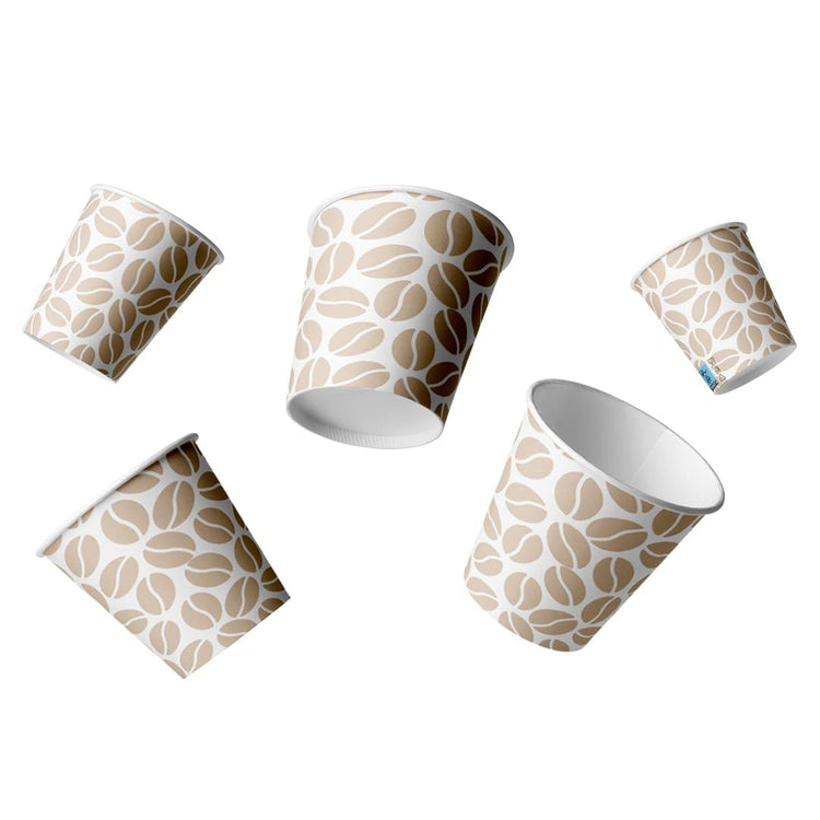 BUYBUY 1000 Bicchieri Carta Bianchi Monouso Grandi 70 ml Usa e Getta, Biodegradabili, Termici Ideali Per Acqua, Caffè, Cappuccino, Tisane e Bevande Calde Compostabili e Riciclabili BCH026