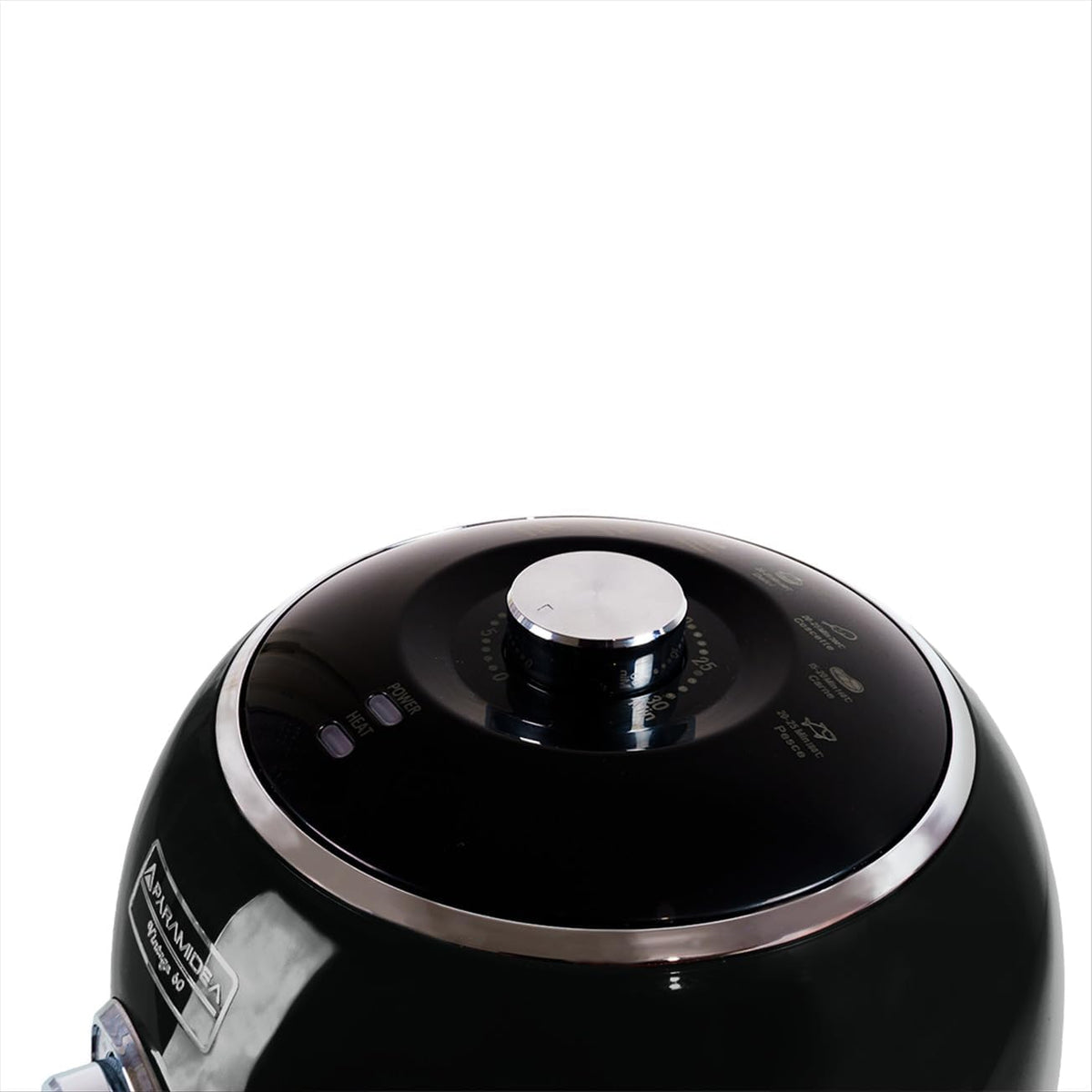 PYRAMIDEA Friggitrice ad Aria Capacità 4L Potenza 1400 W Colore Nero