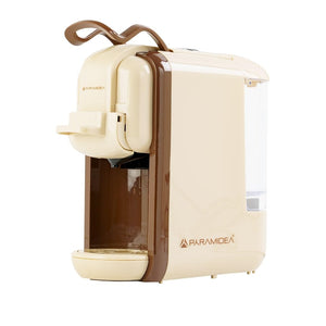 PYRAMIDEA Macchina per Caffè  3 in 1 Compatibile Nespresso Dolcegusto e Cialde Bevande Fredde da 0,6L Caffè Latte
