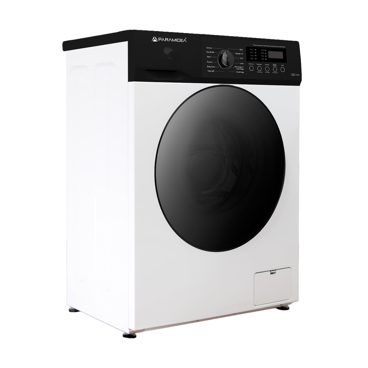 PYRAMIDEA Lavatrice 10 Kg. Inverter Classe A Bianca LVB1014AINVW