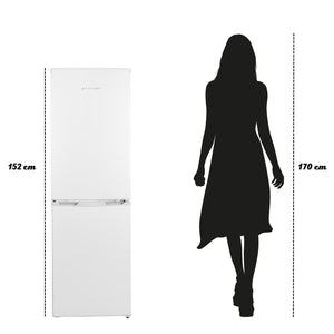 PYRAMIDEA Frigorifero Combinato 180 Litri Bianco CMB184W
