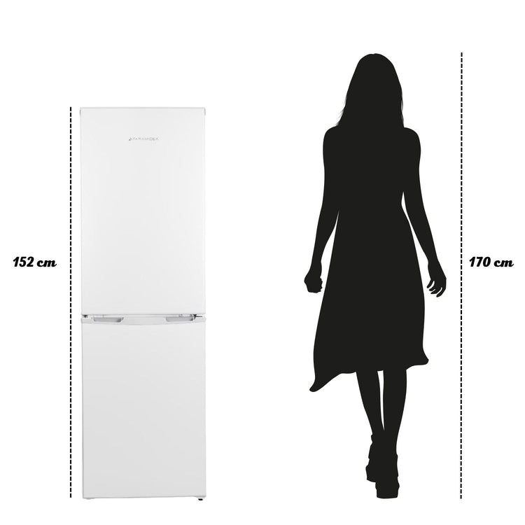 PYRAMIDEA Frigorifero Combinato 180 Litri Bianco CMB184W