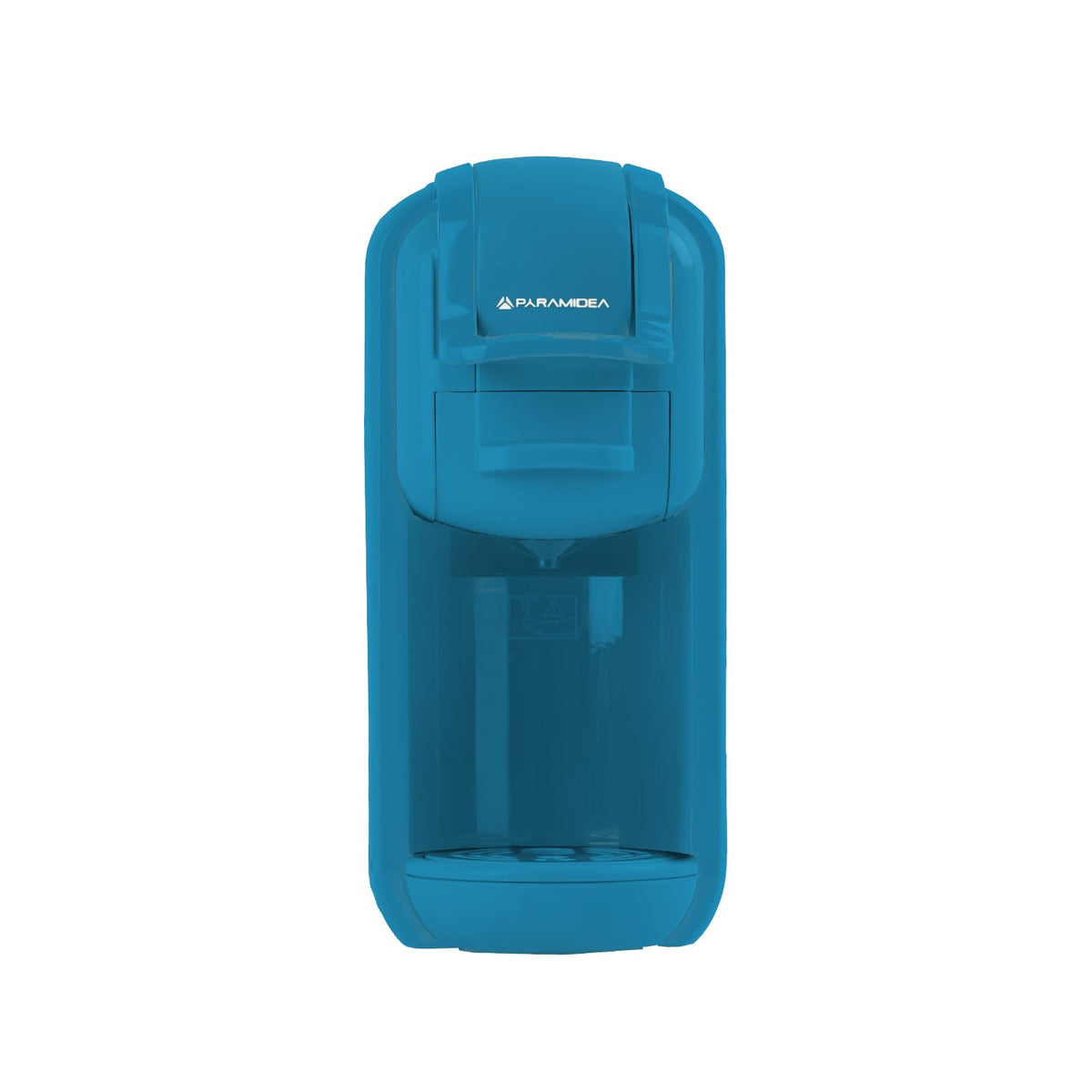 PYRAMIDEA Macchina per Caffè  3 in 1 Compatibile Nespresso Dolcegusto e Cialde Bevande Fredde da 0,6L Blu