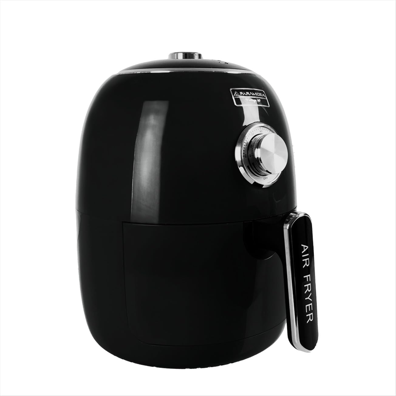 PYRAMIDEA Friggitrice ad Aria Capacità 4L Potenza 1400 W Colore Nero