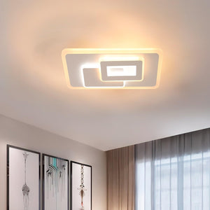 BUYBUY Lampadario LED 45W, Telecomando 2.4G, Luce Regolabile 4000lm BBLED033