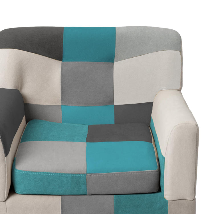 buybuy Divano Monoposto Modello Inverno Rivestimento Stoffa Stile Patchwork INV75