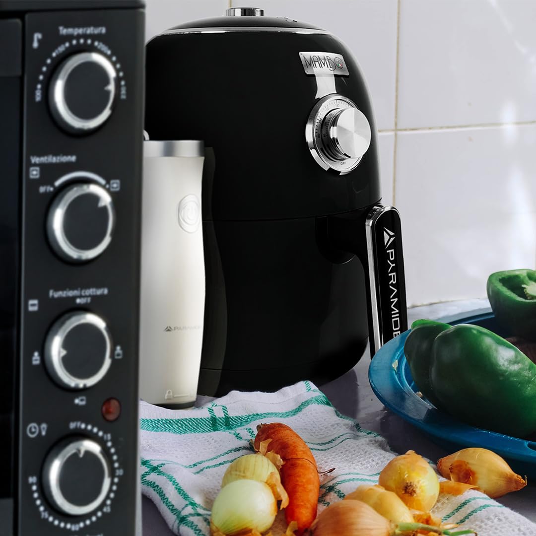 PYRAMIDEA Friggitrice ad Aria Capacità 4L Potenza 1400 W  Crema