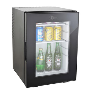 BUYBUY Mini frigo bar 40 Litri Porta in Vetro Senza Compressore Silenzioso per Hotel e Ufficio MBG42