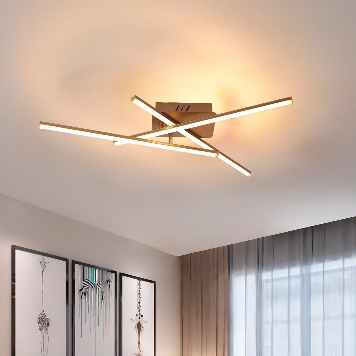 BUYBUY Lampadario LED 26W,  Luce Regolabile 1500lm BBLED015
