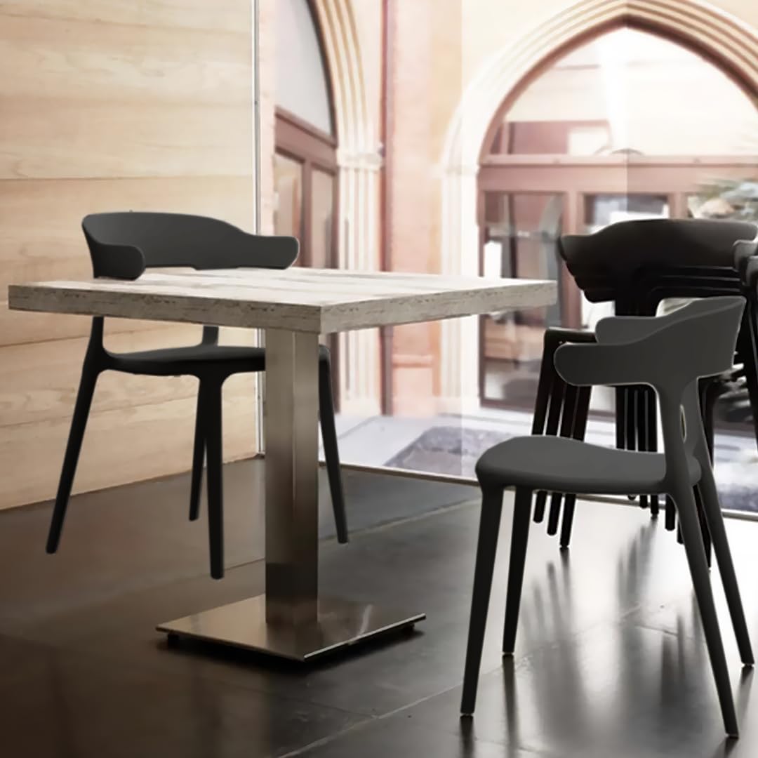 BUYBUY KIT 4 SEDIE NAPOLI NERE