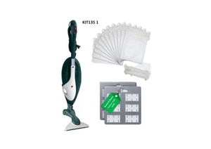 Kit 12 Sacchetti compatibili per Folletto VK135 MCS002B , 12 Profumi MCS009A
