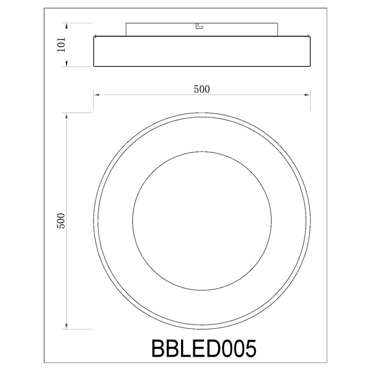 BUYBUY Lampadario LED 62W, Telecomando 2.4G, Luce Regolabile 1700lm BBLED005