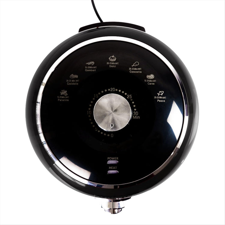 PYRAMIDEA Friggitrice ad Aria Capacità 4L Potenza 1400 W Colore Nero